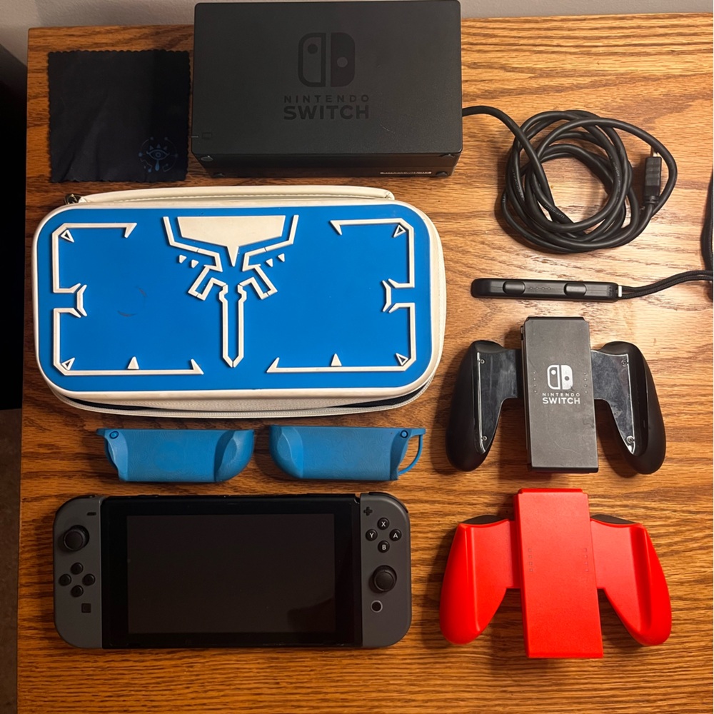 Nintendo Switch Console Bundle COMPLETE SET